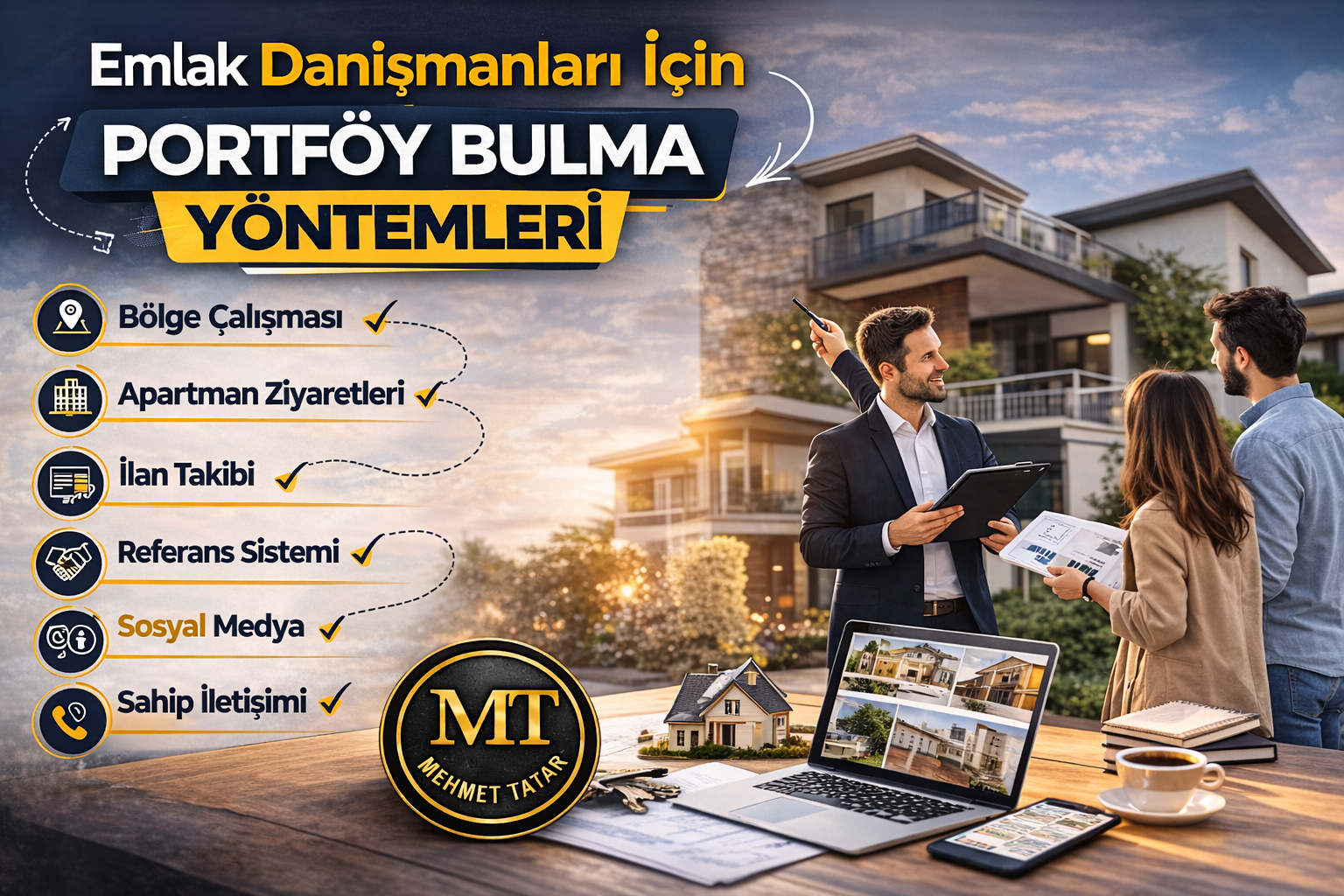 Emlak Danışmanları İçin Portföy Bulma Yöntemleri, Gayrimenkul Danışmanları İçin Portföy Bulma Yöntemleri