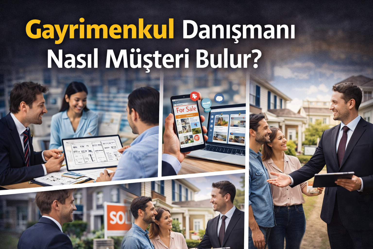 Gayrimenkul Danışmanı Nasıl Müşteri Bulur?, Emlak Danışmanı Nasıl Müşteri Bulur?