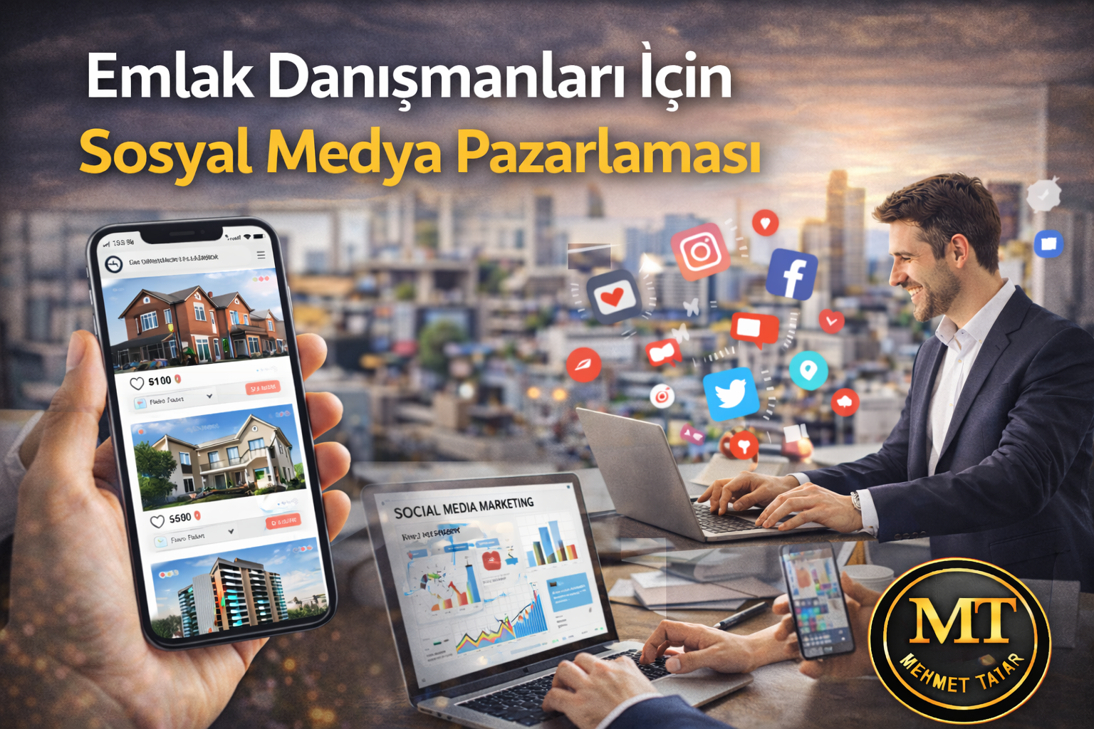 Emlak Danışmanları İçin Sosyal Medya Pazarlaması