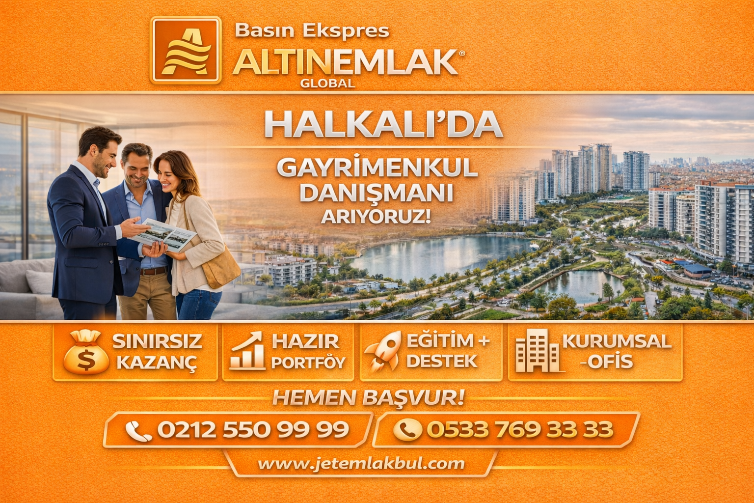 İstanbul Halkalı Gayrimenkul Danışmanı İş Başvurusu, İstanbul Halkalı Emlak Danışmanı İş Başvurusu